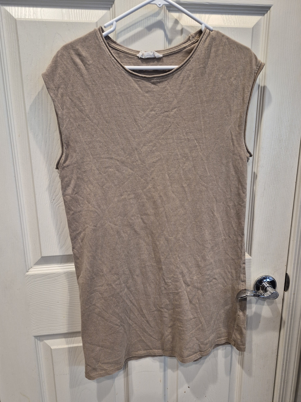 5/25 Double Zero Sleeveless Tunic - Taupe